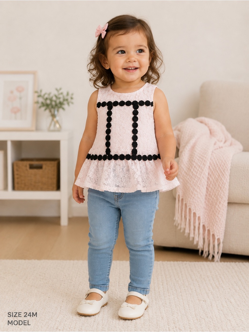 Kate spade girls lace top 24m